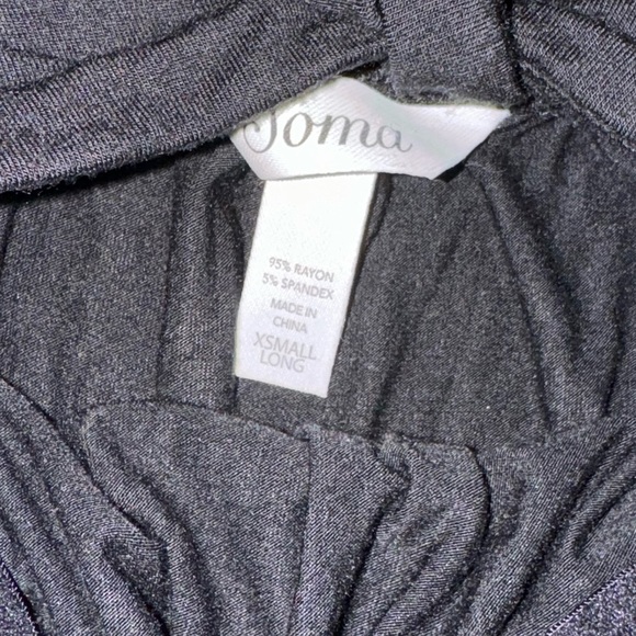 Soma Black Stretch Bandeau Tie Back Maxi Dress size XS Long Resort Beach - Picture 5 of 6